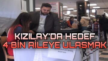 KIZILAY’DA HEDEF 4 BİN AİLEYE ULAŞMAK
