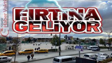 PAZARTESİ, SALI GÜNLERİ FIRTINAYA DİKKAT