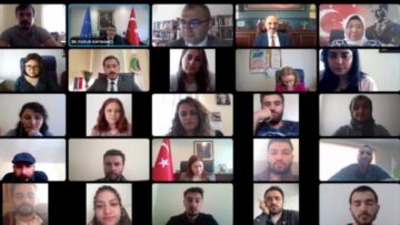 AHİ EVRAN ÜNİVERSİTESİ ‘GENÇLERLE AB BULUŞMALARI’ ETKİNLİĞİNE KATILDI