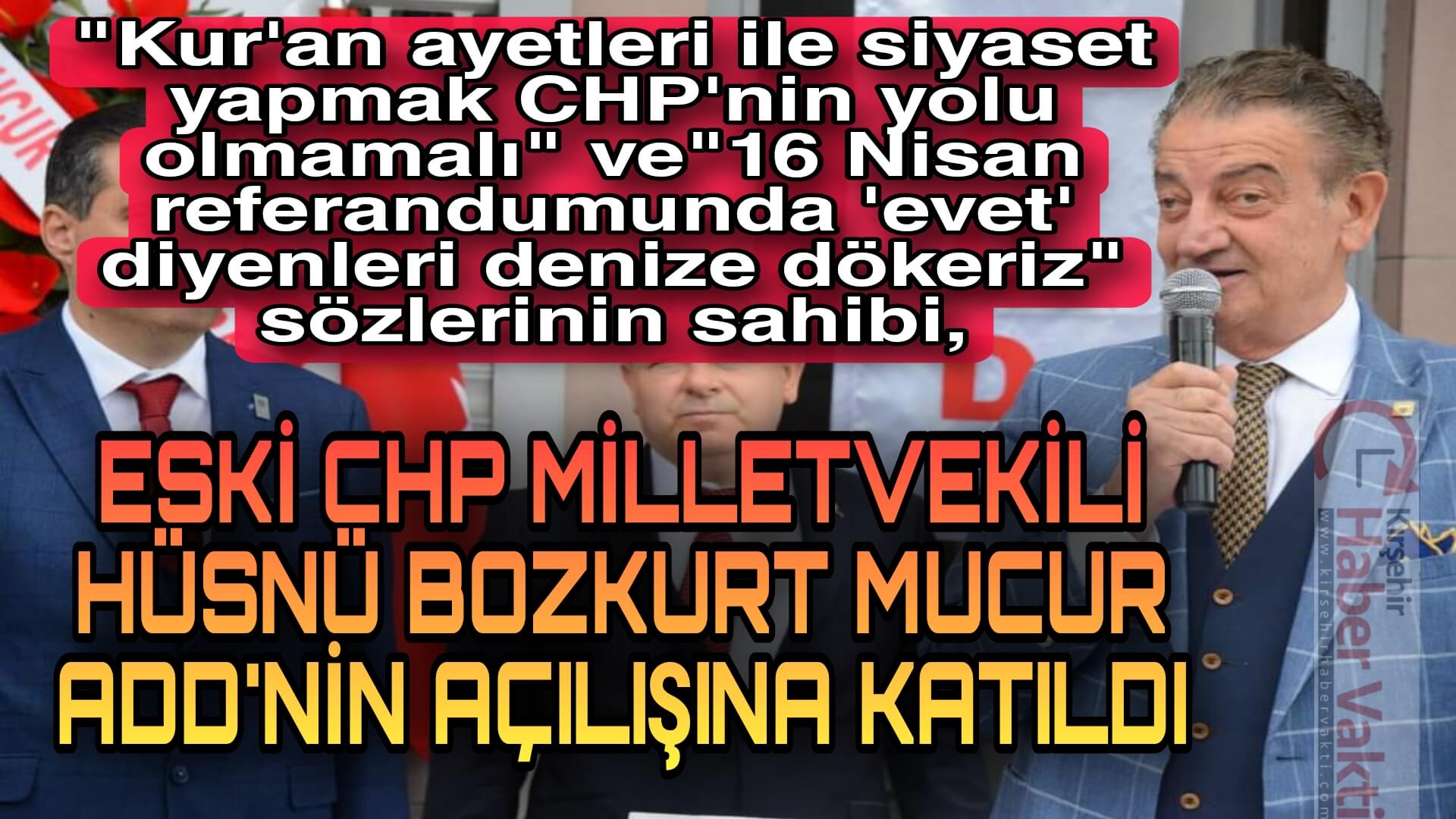 Kırşehir’in Mucur ilçesine, Atatürkçü Düşünce Derneği (ADD) Şubesinin yeni hizmet