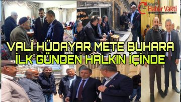 KIRŞEHİR VALİSİ BUHARA AYAĞININ TOZUYLA HALKIN YANINDA