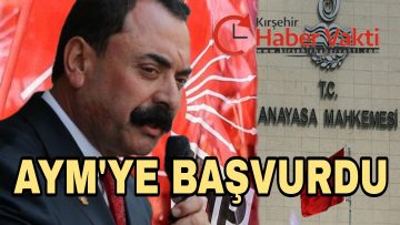 CHP İTİRAZ ETTİ SON KARARI AYM VERECEK