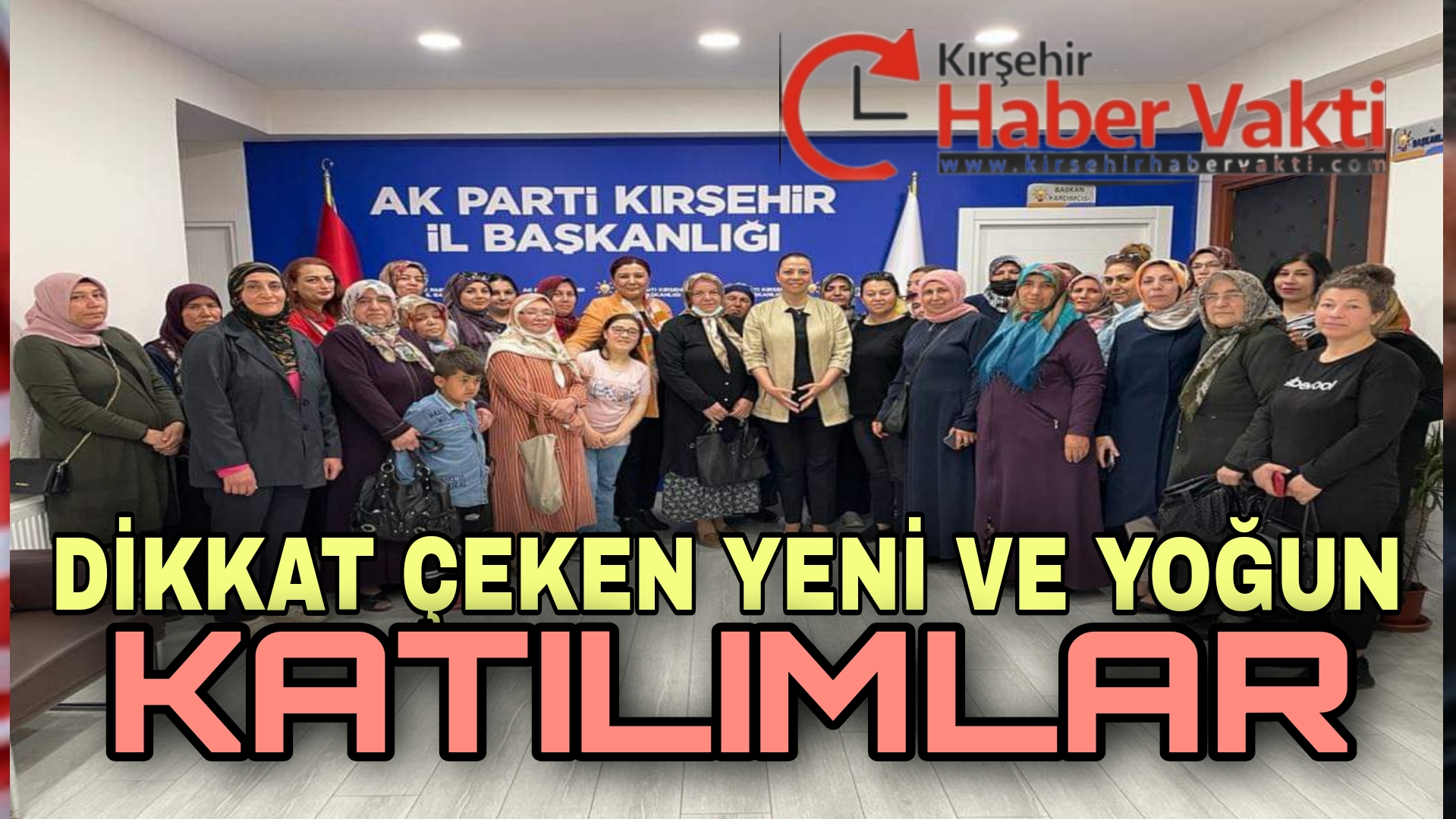 AK Parti Kırşehir İl Teşkilatının başlattığı üye seferberliği kapsamında partiye