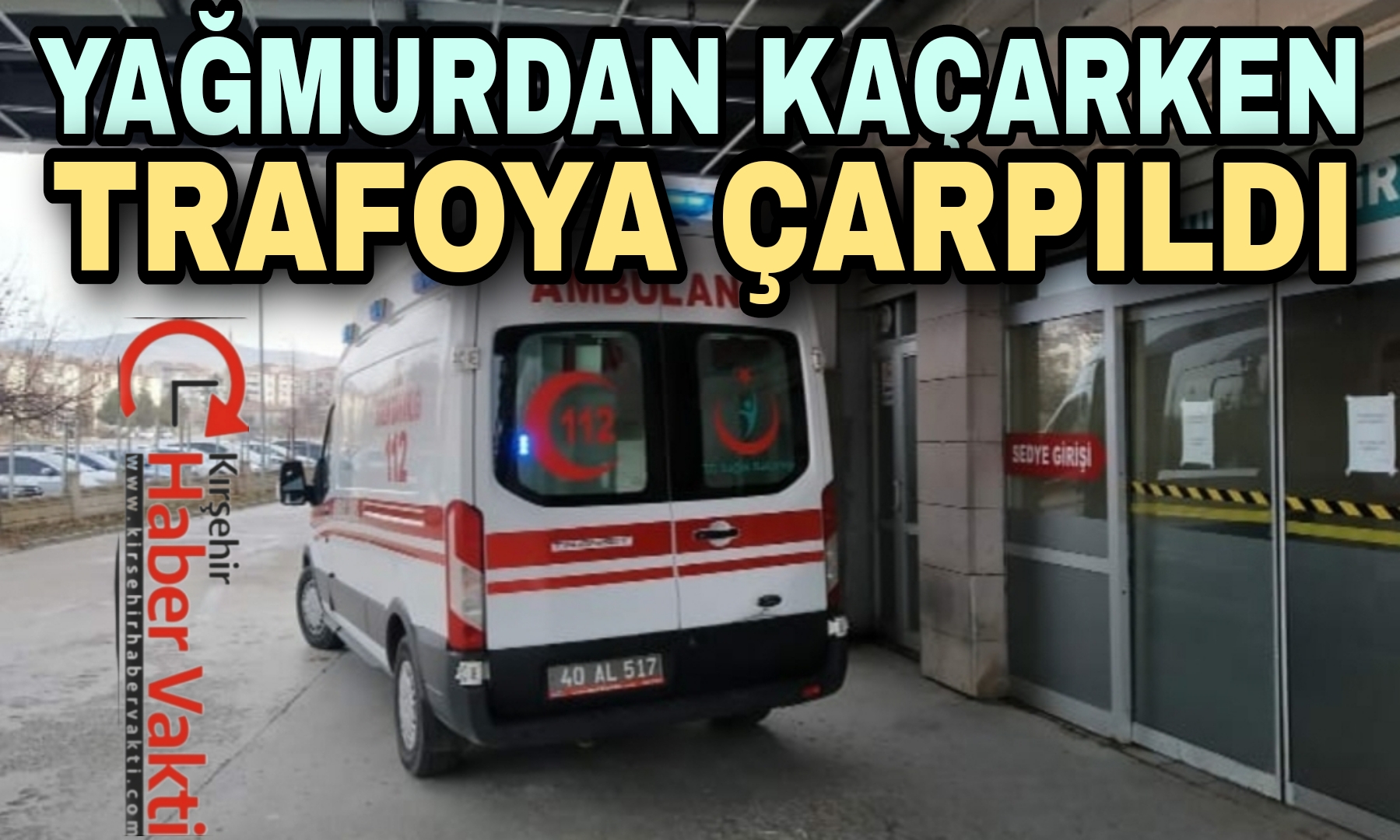 TRAFOYA GİREN GENÇ AZ KALSIN CANINDAN OLUYORDU