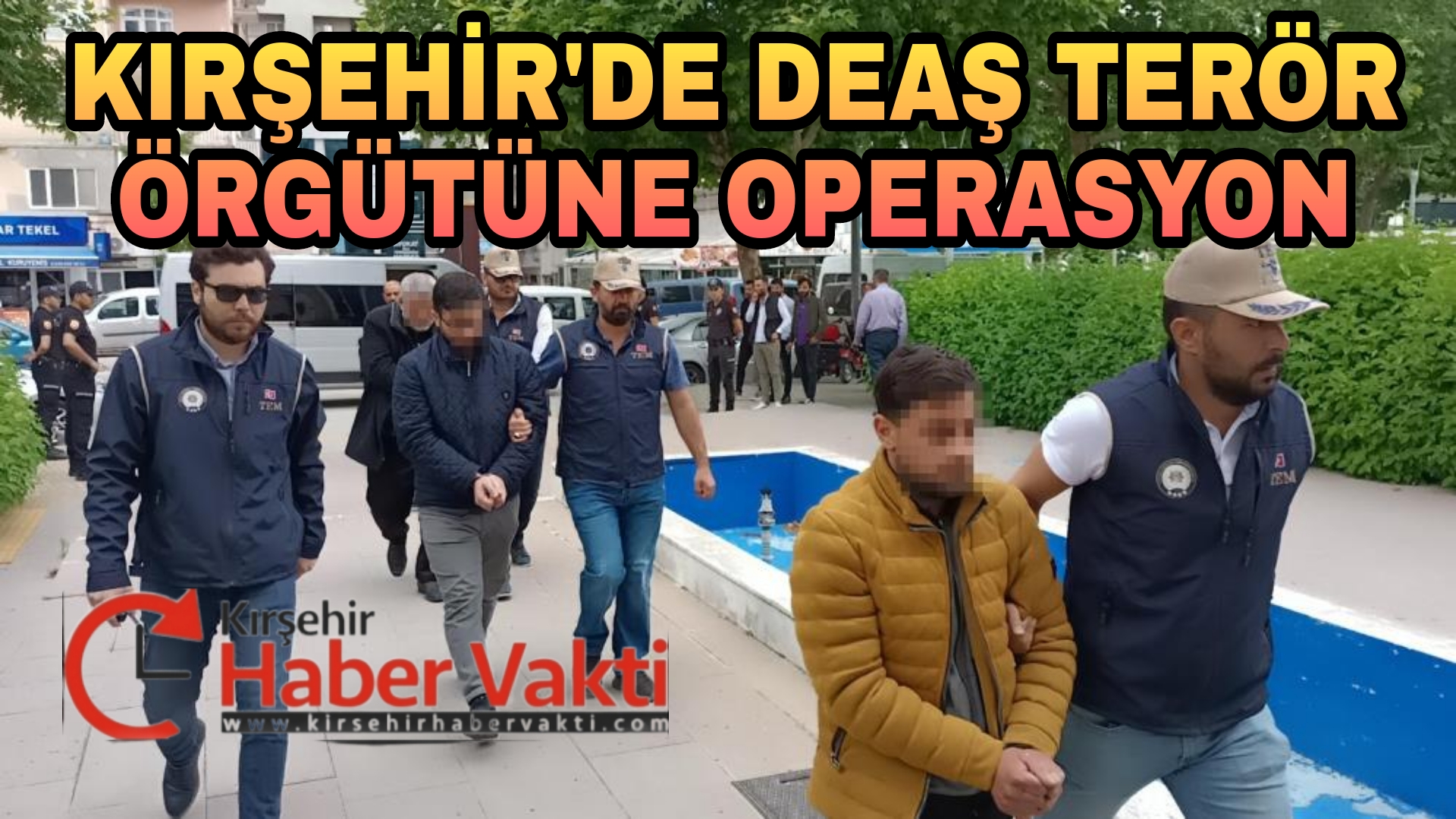 Kırşehir’de Terörle Mücadele ekipleri (TEM) tarafından yapılan eş zamanlı operasyonla,