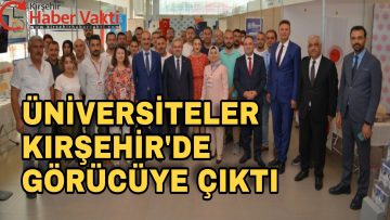 AÜB ÜNİVERSİTE TANITIM VE TERCİH FUARI PROGRAMI KIRŞEHİR’DE DÜZENLENDİ