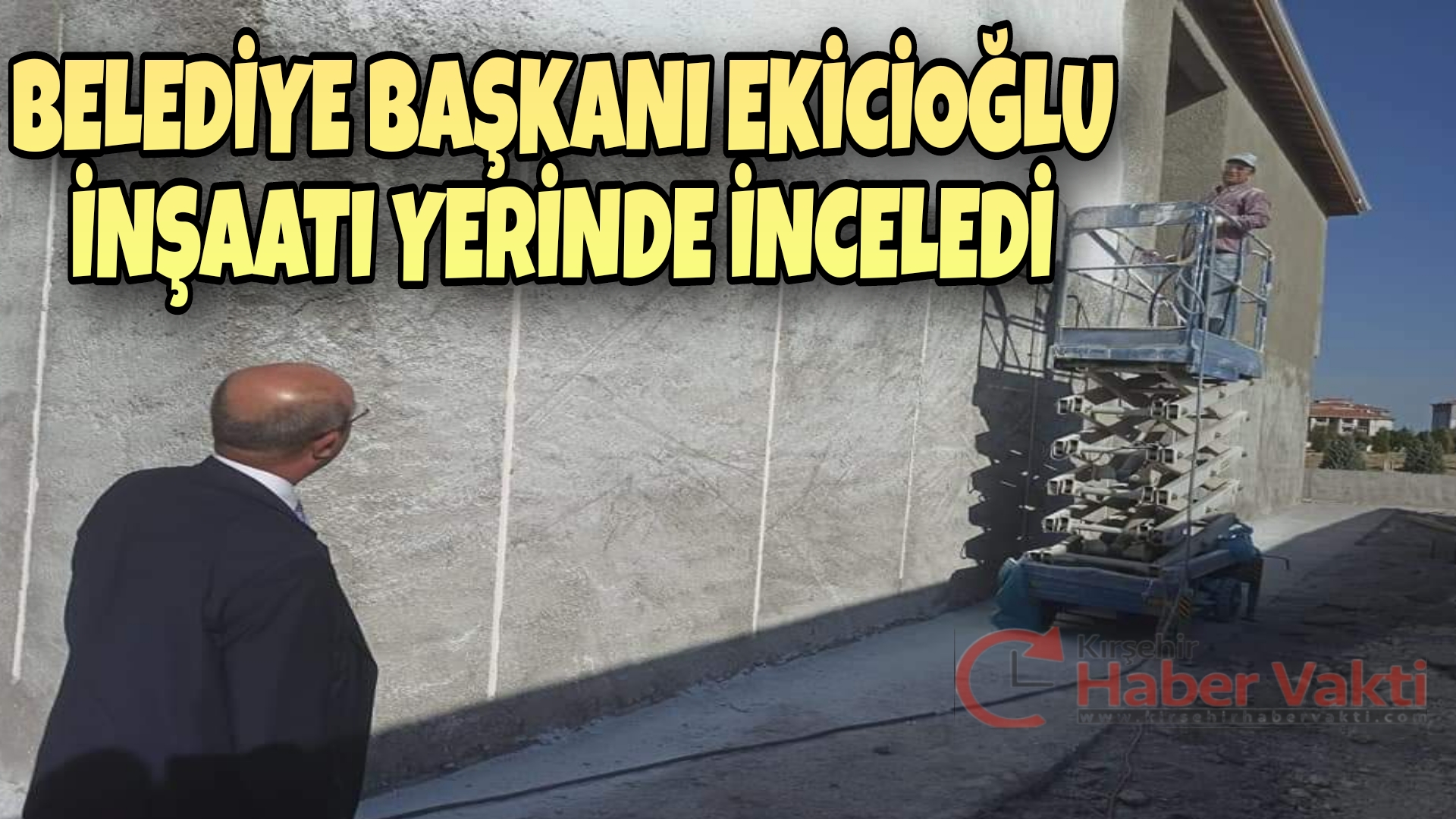 BELEDİYE BAŞKANI SELAHATTİN EKİCİOĞLU, BAĞBAŞI KÜLTÜR EVİ İNŞAATINI YERİNDE İNCELEDİ