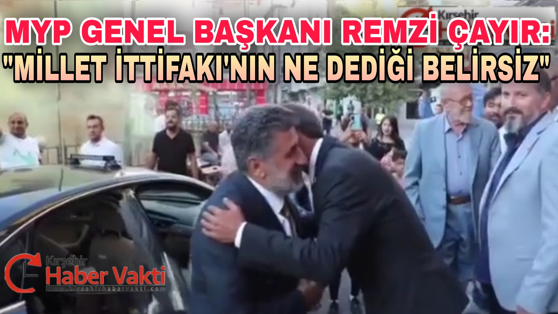 MİLLİ YOL PARTİSİ GENEL BAŞKANI REMZİ ÇAYIR KIRŞEHİR’DE