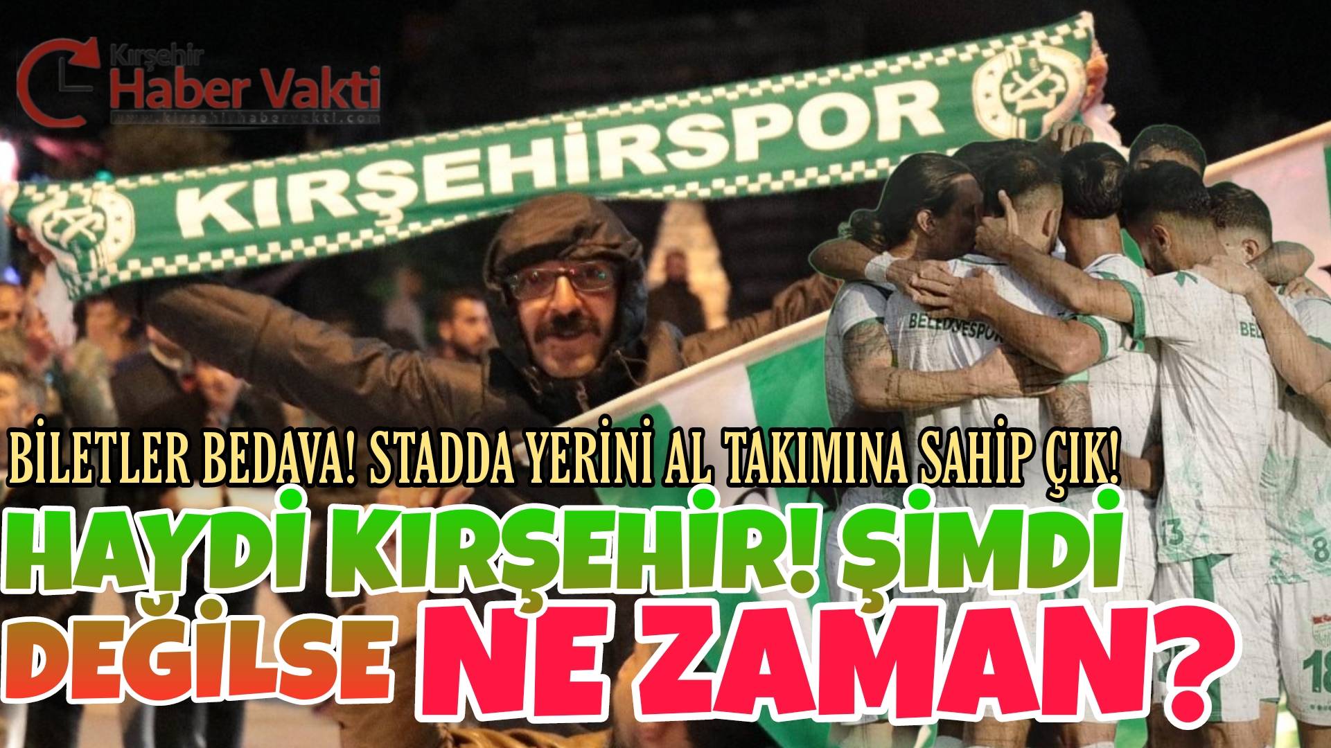 Haydi Kırşehir şimdi zorlu engelleri aşarak TFF 2. ligde bizleri