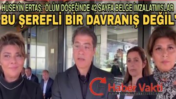 HÜSEYİN ERTAŞ’TAN FİLM YAPIMCISINA SERT SÖZLER