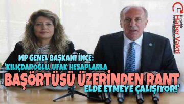MP GENEL BAŞKANI İNCE KIRŞEHİR’DE ÇARPICI AÇIKLAMALARDA BULUNDU VE OTOBÜS KULLANDI