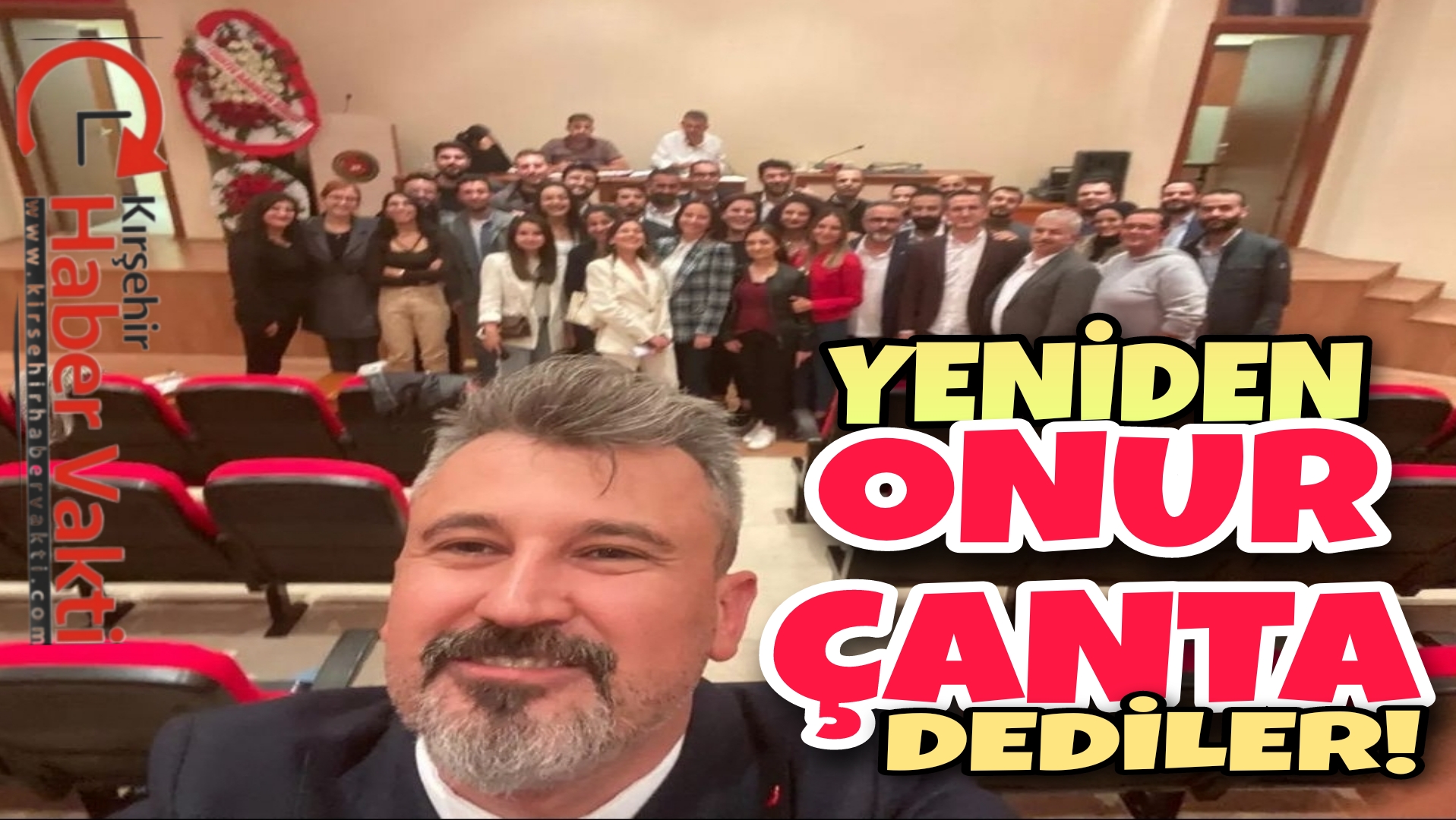 KIRŞEHİR BARO BAŞKANI TEKRAR ONUR ÇANTA OLDU