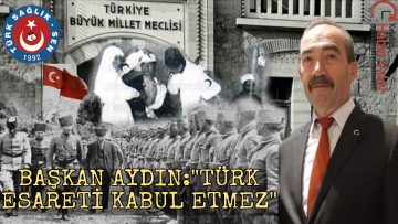 TÜRK KAMU-SEN BAŞKANI YUSUF AYDIN’DAN CUMHURİYET BAYRAMI MESAJI