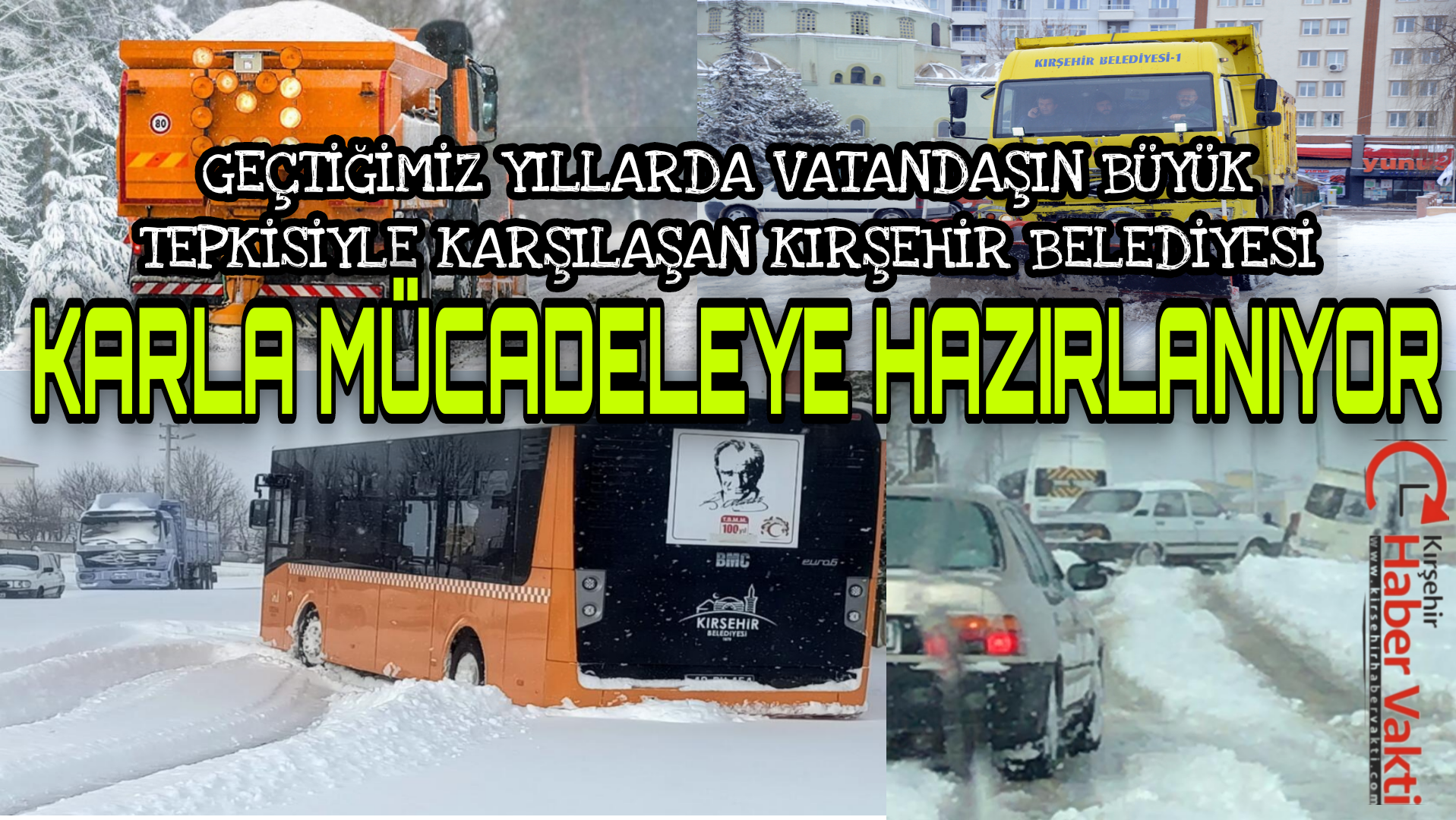 BELEDİYE KARLA MÜCADELE İÇİN KOLLARI SIVADI