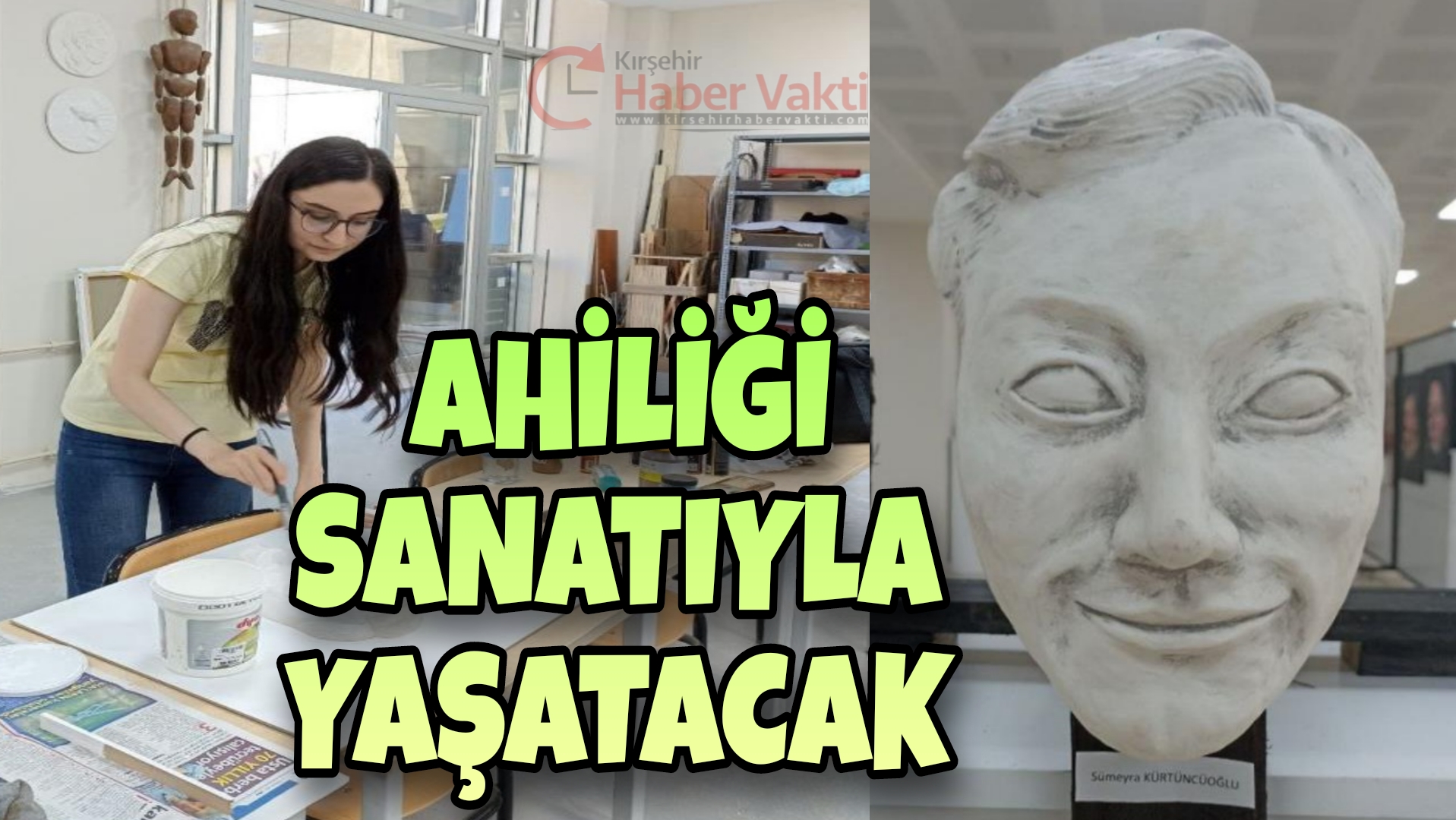 Cumhuriyet tarihinin ilk külliye projesi olan Ahi Evran Külliyesi Zanaatkarlar