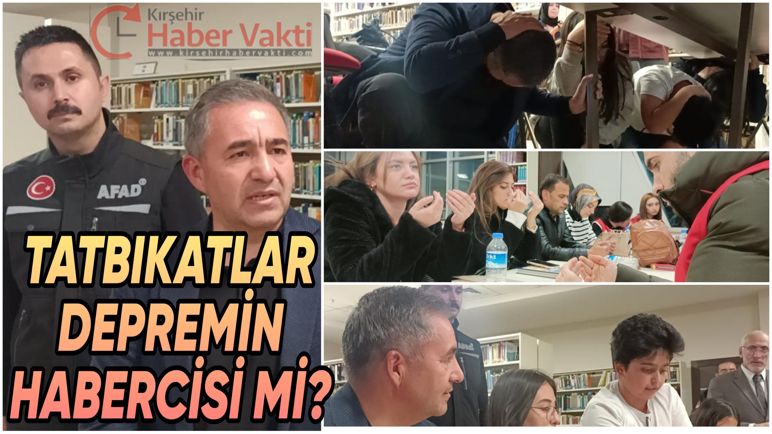 Kırşehir’de 12 Kasım 1999 Düzce Depremi’nin yıl dönümü dolayısıyla saat