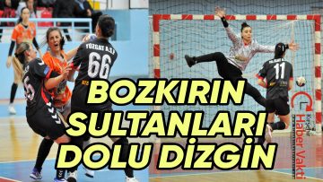 KIRŞEHİR KADIN HENTBOL TAKIMINDAN ÖNEMLİ GALİBİYET