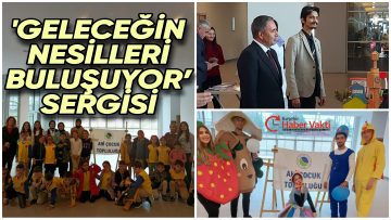 KAEÜ’DE ‘GELECEĞİN NESİLLERİ BULUŞUYOR’ SERGİSİ AÇILDI