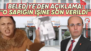 TACİZ OLAYI İLE İLGİLİ KIRŞEHİR BELEDİYESİNDEN AÇIKLAMA