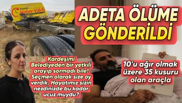 CHP’Lİ BELEDİYENİN İHMALİ YATAĞA MAHKUM ETTİ