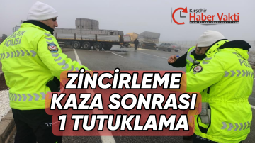 KIRŞEHİR’DE 3 KİŞİNİN ÖLDÜĞÜ 10 KİŞİNİN YARALANDIĞI KAZADA 1 TUTUKLAMA