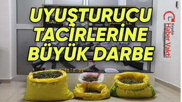 KIRŞEHİR’DE UYUŞTURUCU TACİRLERİNE BÜYÜK DARBE
