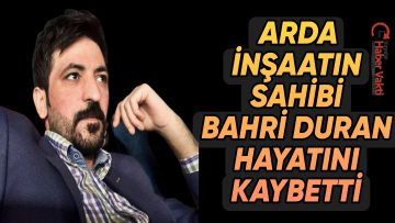 GENÇ ESNAF BAHRİ DURAN HAYATINI KAYBETTİ