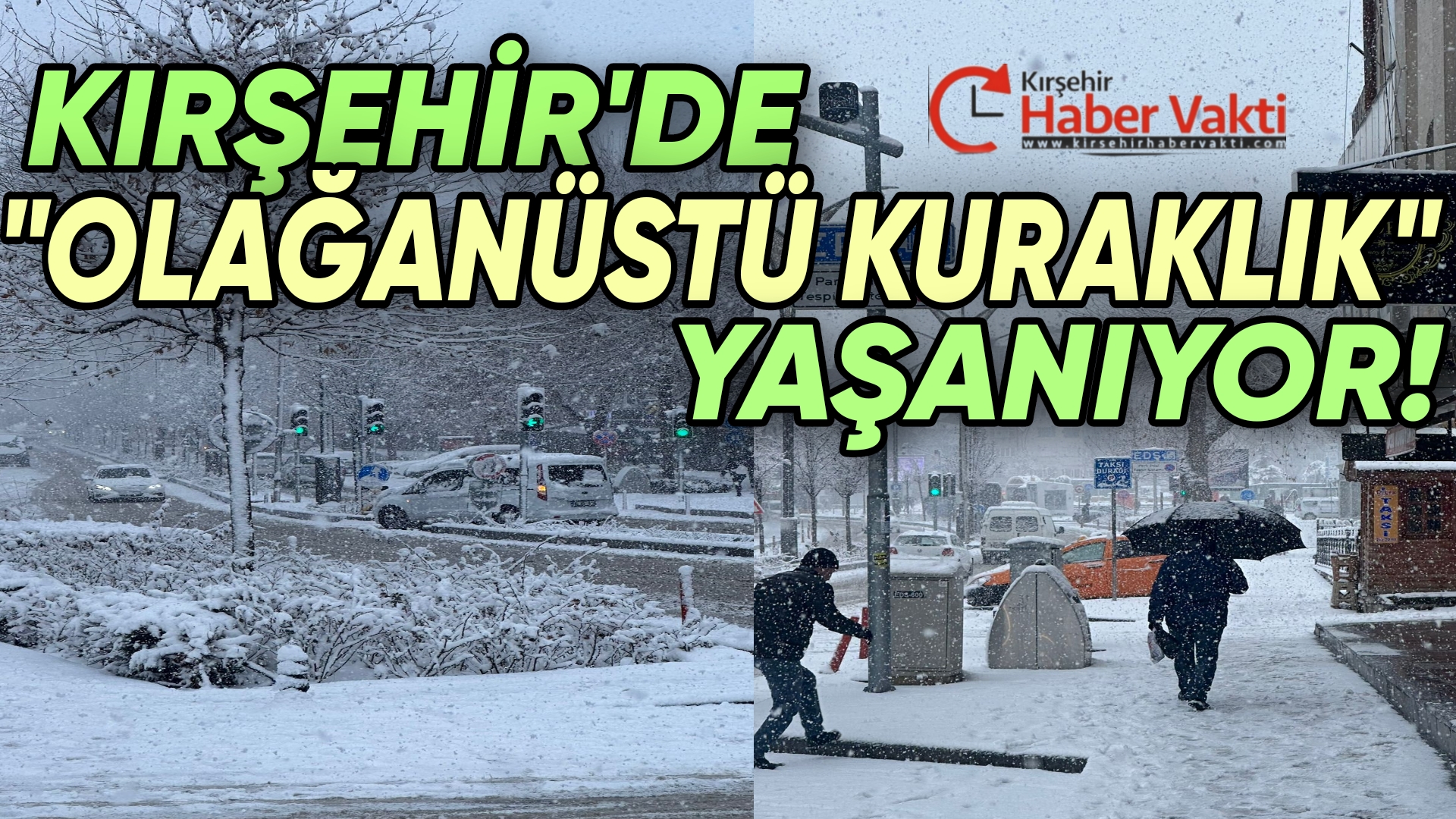 ÜLKEMİZDE BELİRGİN OLARAK YAŞANAN KURAKLIKTAN KIRŞEHİR’DE NASİBİNİ ALDI