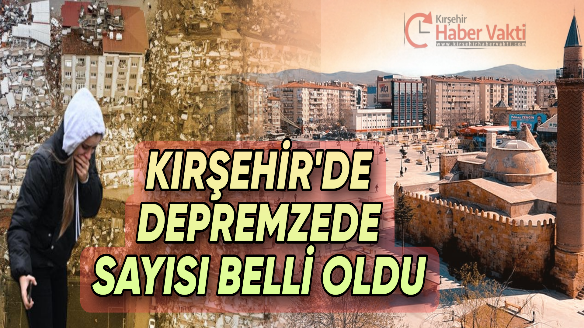 Asrın felaketinin ardından evlerinde hasar oluşmasından dolayı Kırşehir’de misafir edilen