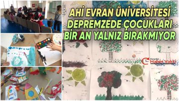 AHİ EVRAN ÜNİVERSİTESİ’NDEN KIRŞEHİR’E GELEN DEPREMZEDE ÇOCUKLAR İÇİN SOSYAL İYİLEŞTİRME ÇALIŞMASI