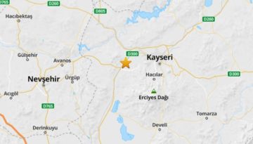 KAYSERİ’DE 4,7 VE 4,3 BÜYÜKLÜĞÜNDE DEPREM