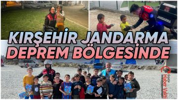KIRŞEHİR JANDARMA HATAY’DA GÖREV BAŞINDA