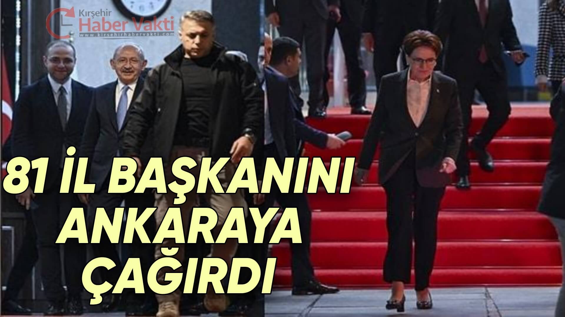 MERAL AKŞENER, İYİ PARTİNİN 81 İL BAŞKANINI ANKARA’YA ÇAĞIRDI