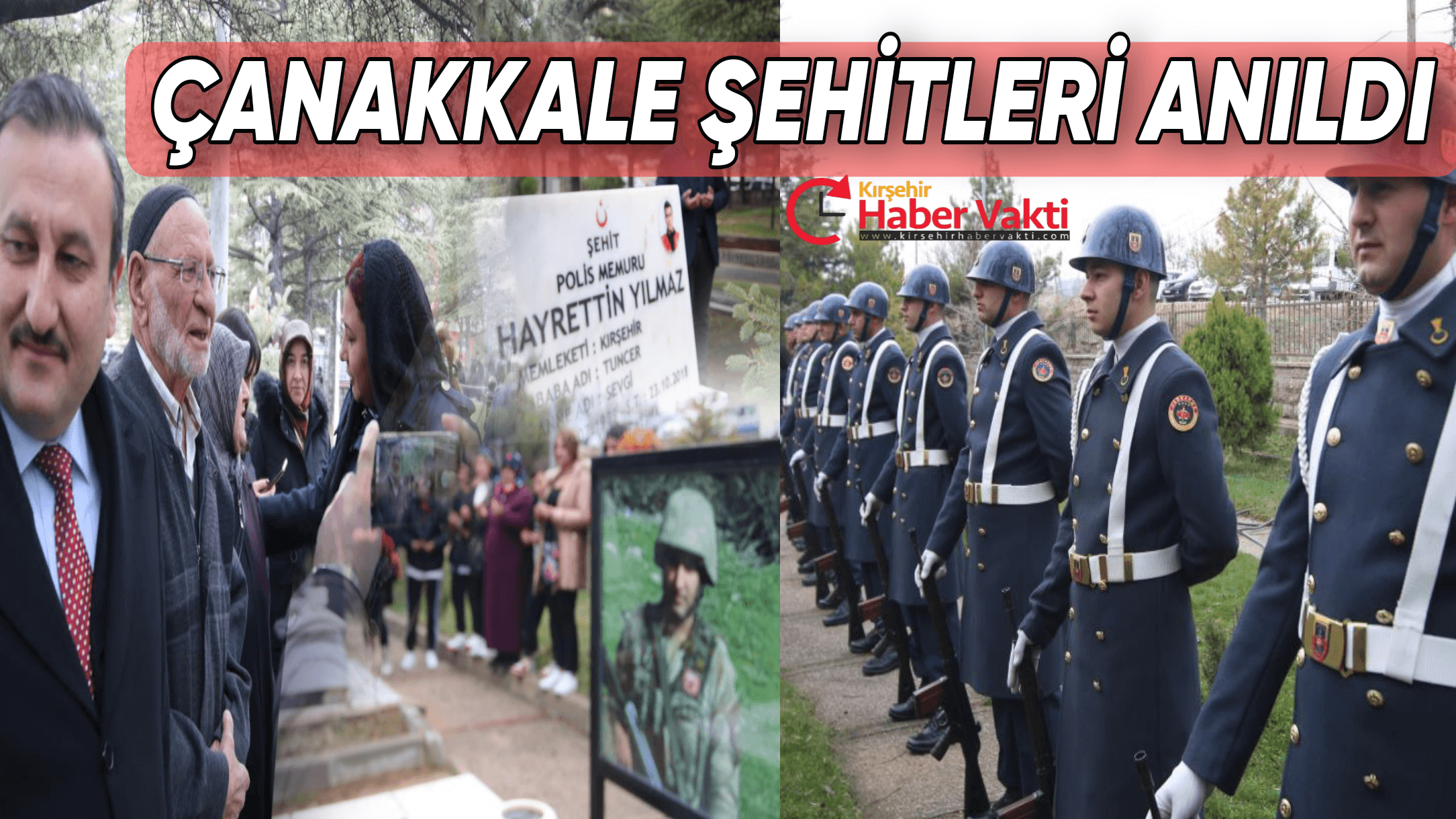 KIRŞEHİR’DE ÇANAKKALE ŞEHİTLERİ ANILDI