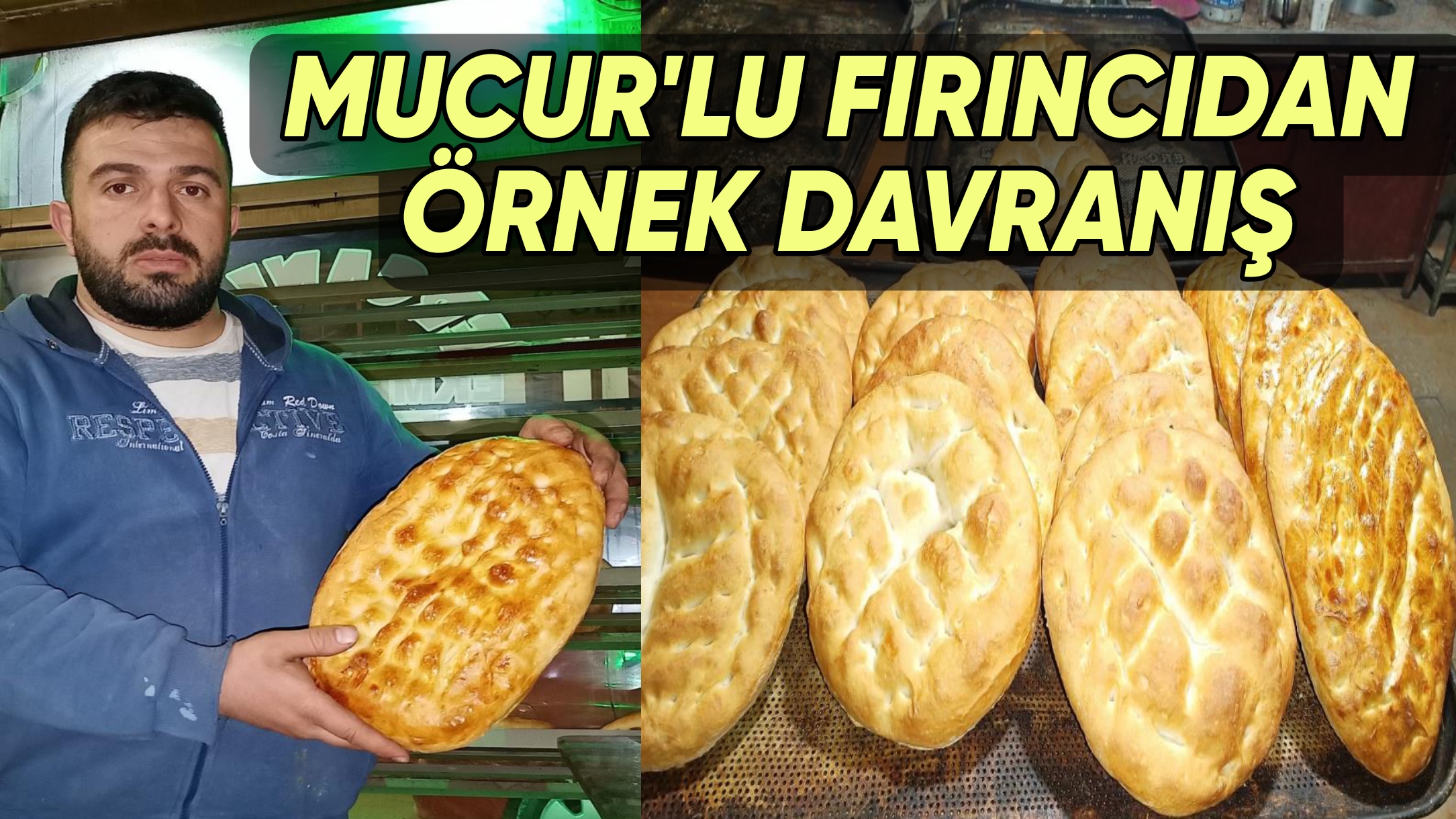 BU FIRINDA KİŞİ BAŞI 1 PİDE ÜCRETSİZ