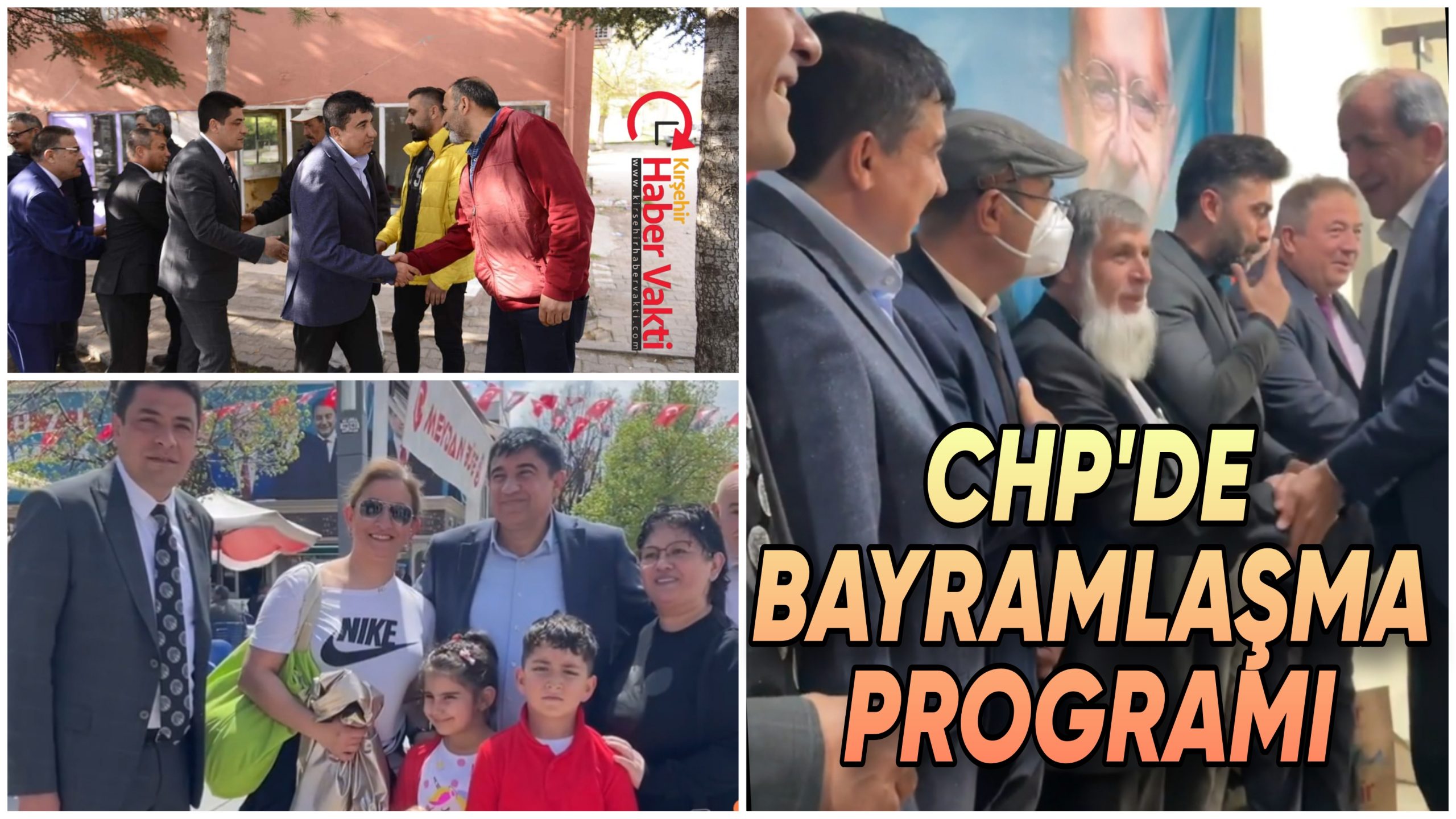 KIRŞEHİR MİLLET İTTİFAKI BİLEŞENLERİ BAYRAMLAŞMA PROGRAMINDA BULUŞTU