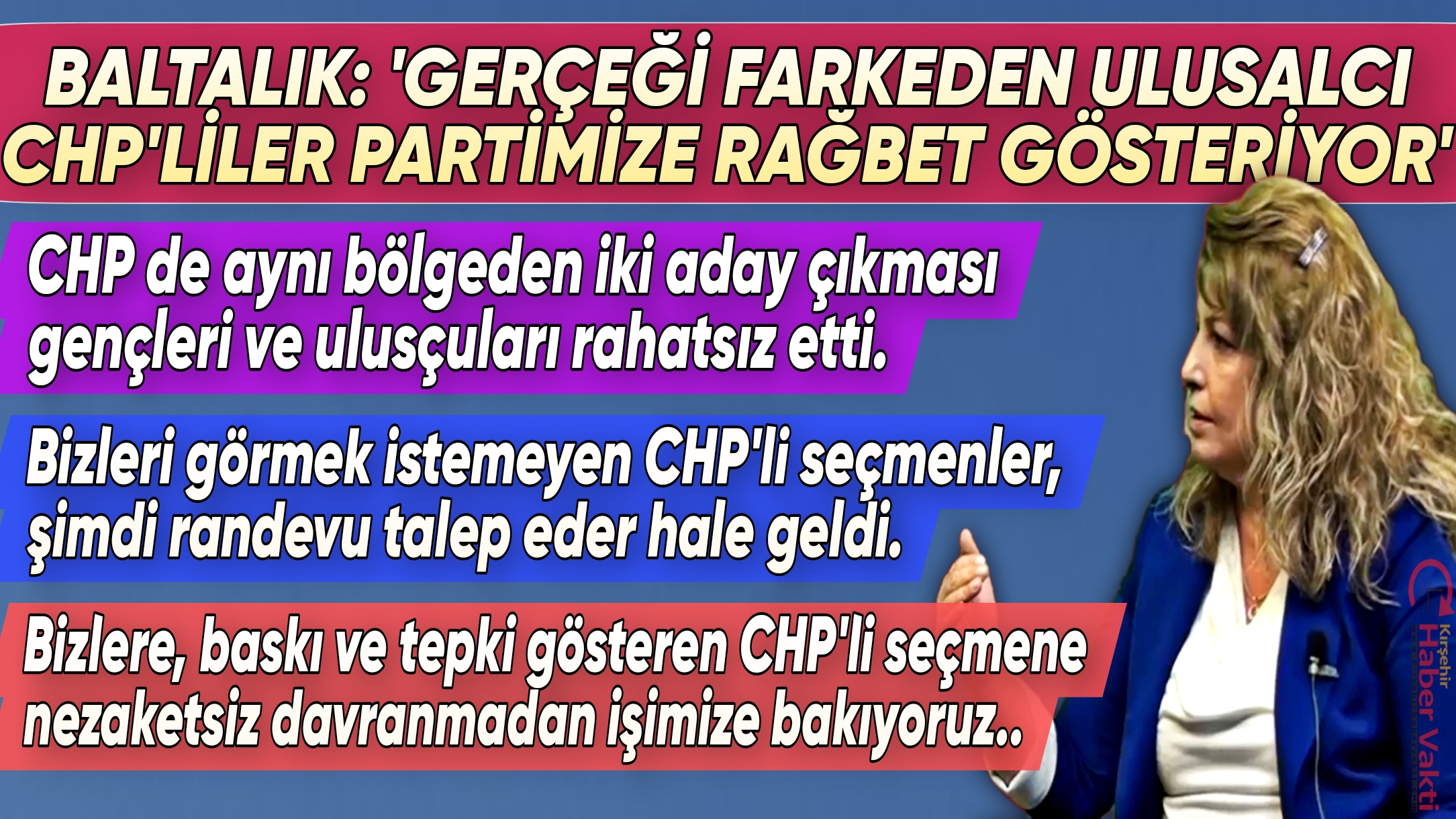 MEMLEKET PARTİSİ İL BAŞKANI GÜLAY BALTALIK: “SOL SEÇMEN SON GÜNLERDE YOĞUN OLARAK BİZE KATILIYOR”