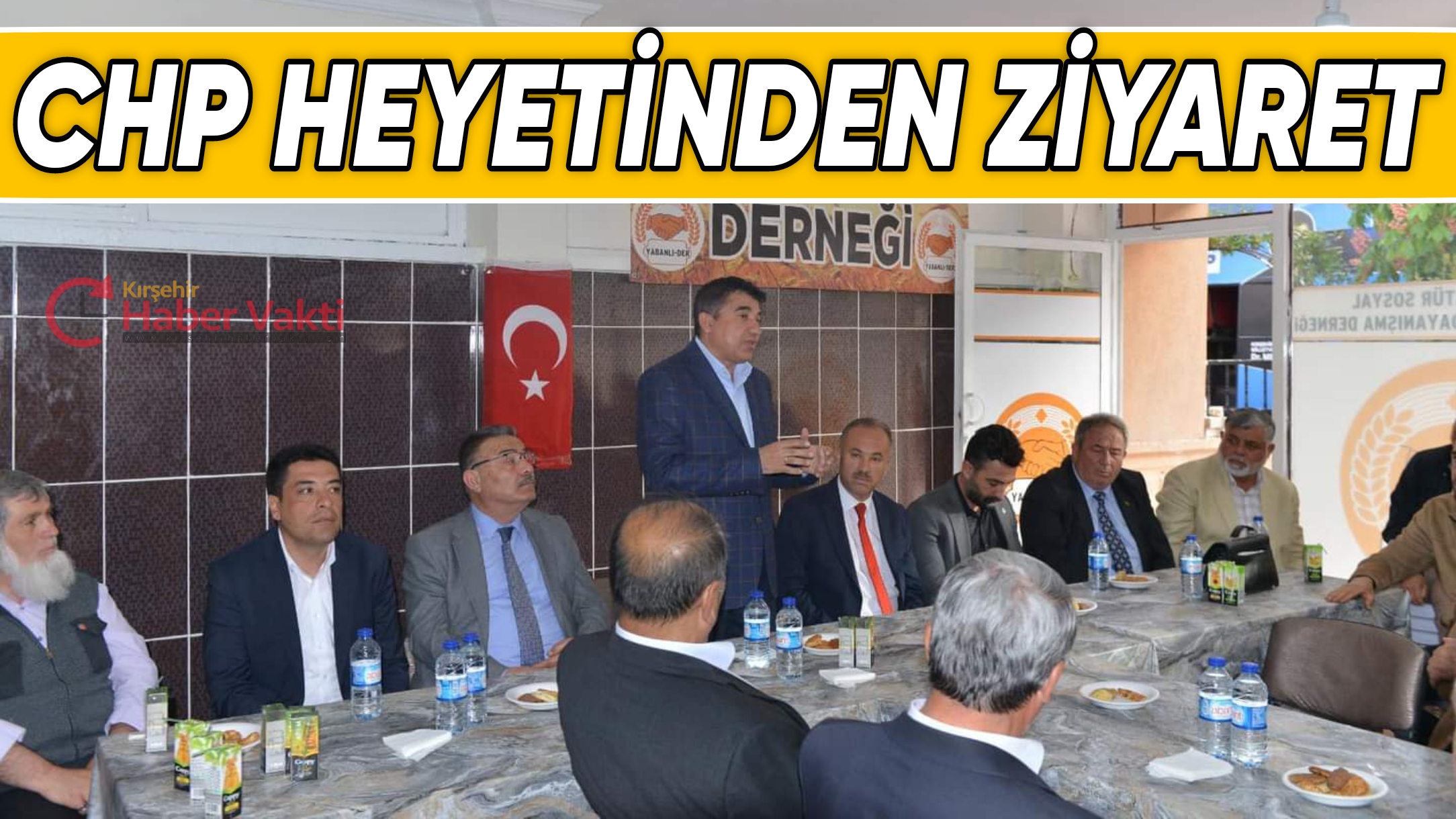 CHP HEYETİNDEN YABANLILAR DERNEĞİNE ZİYARET
