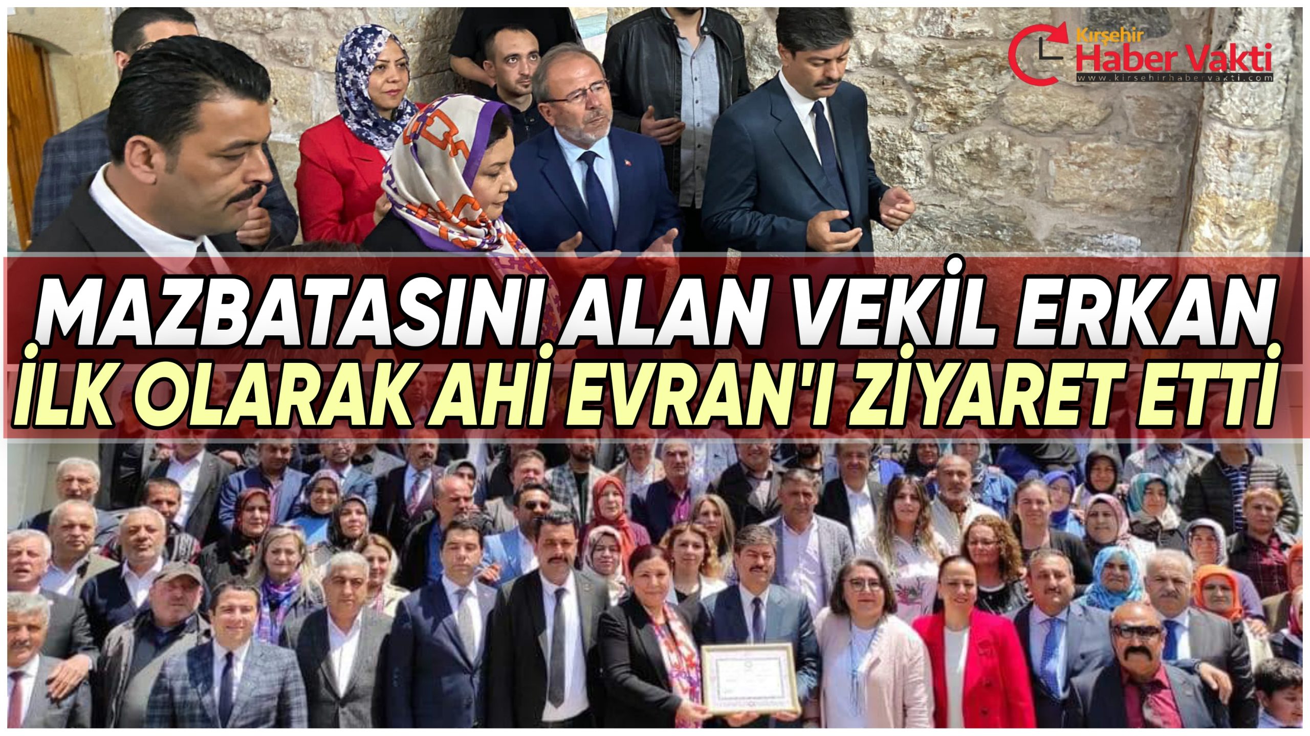 AK PARTİ MİLLETVEKİLİ ERKAN, MAZBATASINI ALDI