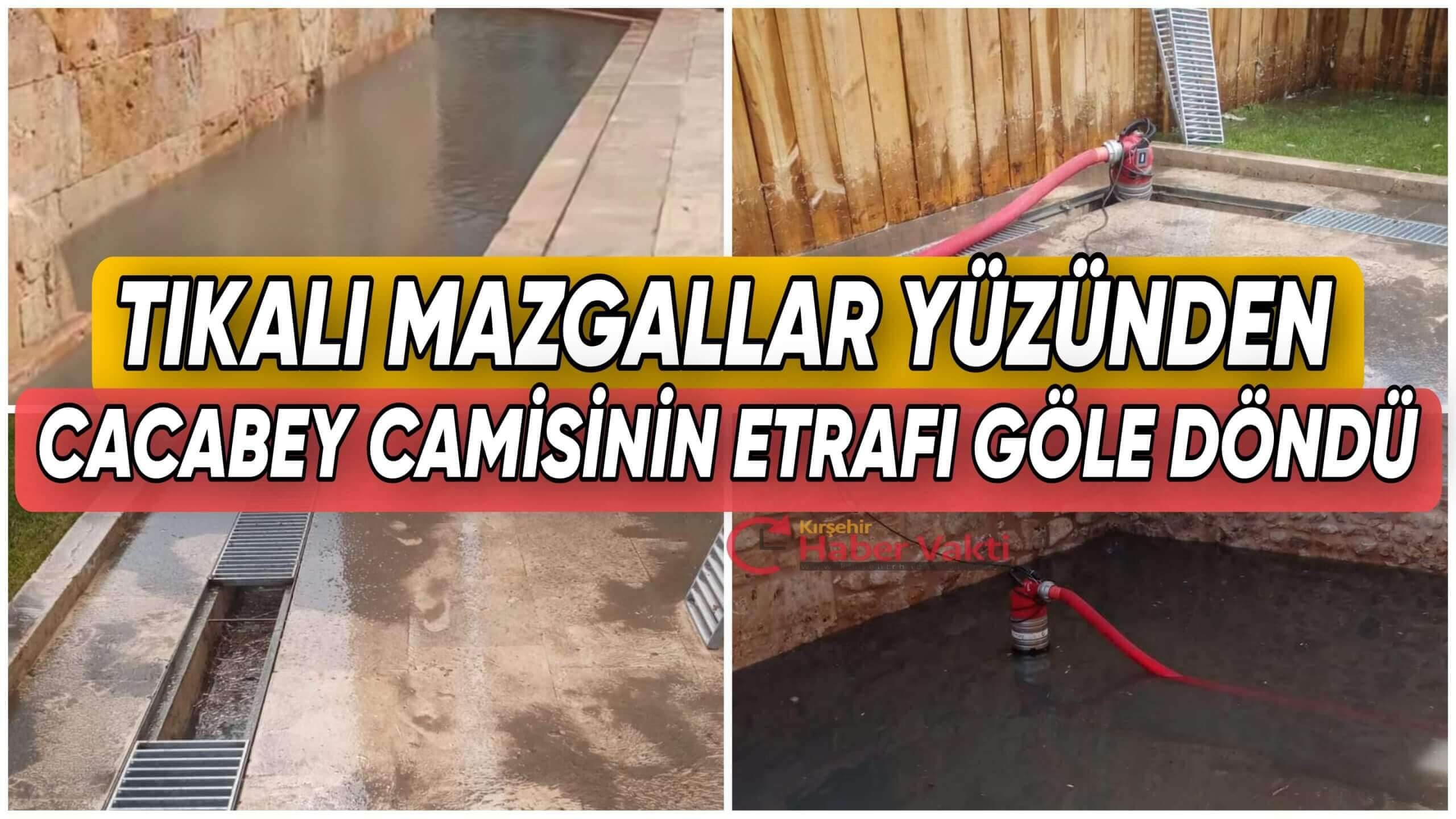 KIRŞEHİR BELEDİYESİ’NİN İHMALİ TARİHİ CACABEY MEDRESESİNE ZARAR VERİYOR
