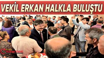 AK PARTİ MİLLETVEKİLİ NECMETTİN ERKAN ‘HEMŞEHRİ BULUŞMALARI’ PROGRAMI KAPSAMINDA VATANDAŞLARLA BULUŞTU