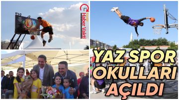 KIRŞEHİR’DE YAZ SPOR OKULLARI AÇILIŞI YAPILDI