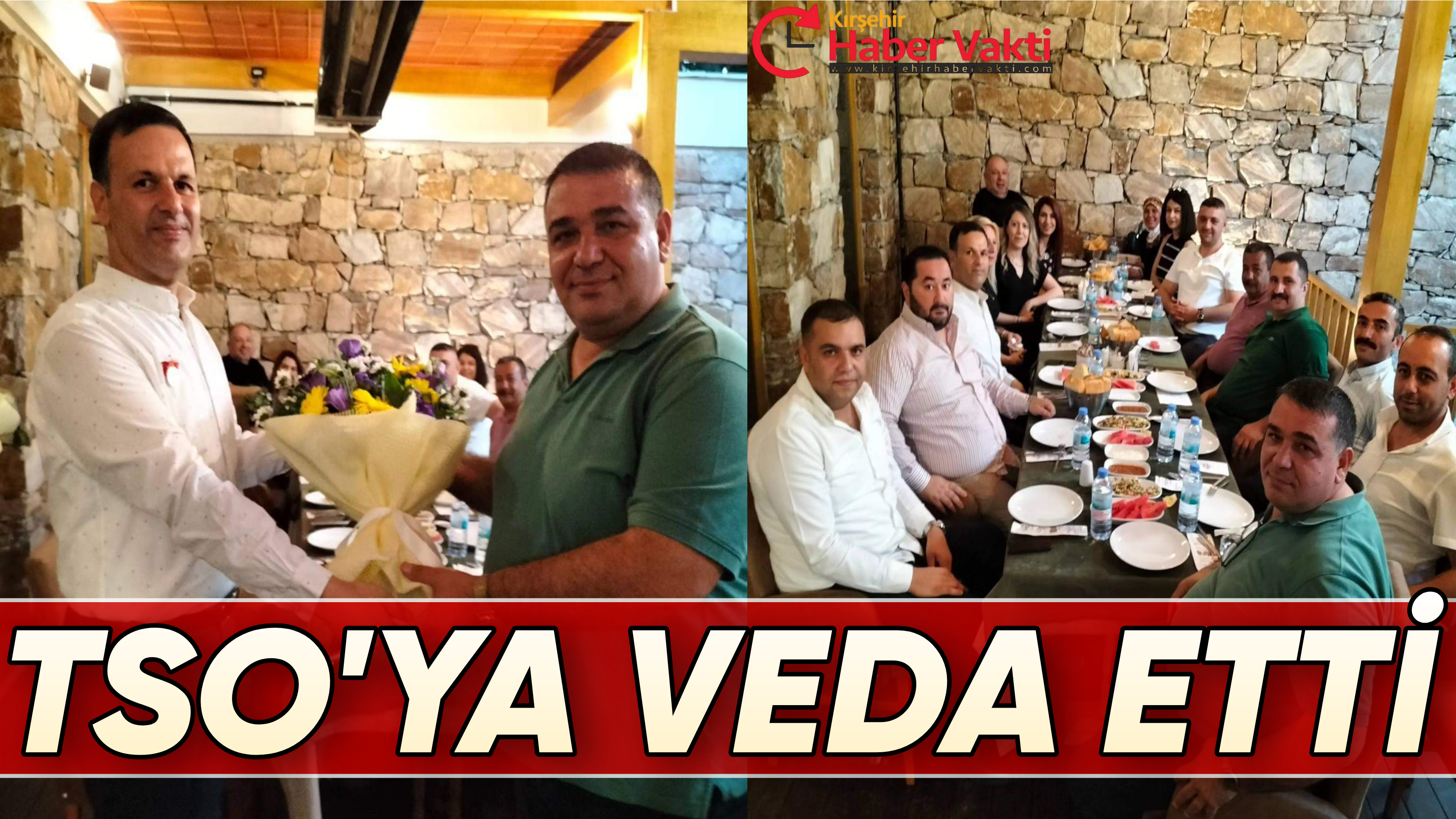 KIRŞEHİR TSO’DAN EMEKLİYE AYRILAN PERSONELE VEDA YEMEĞİ