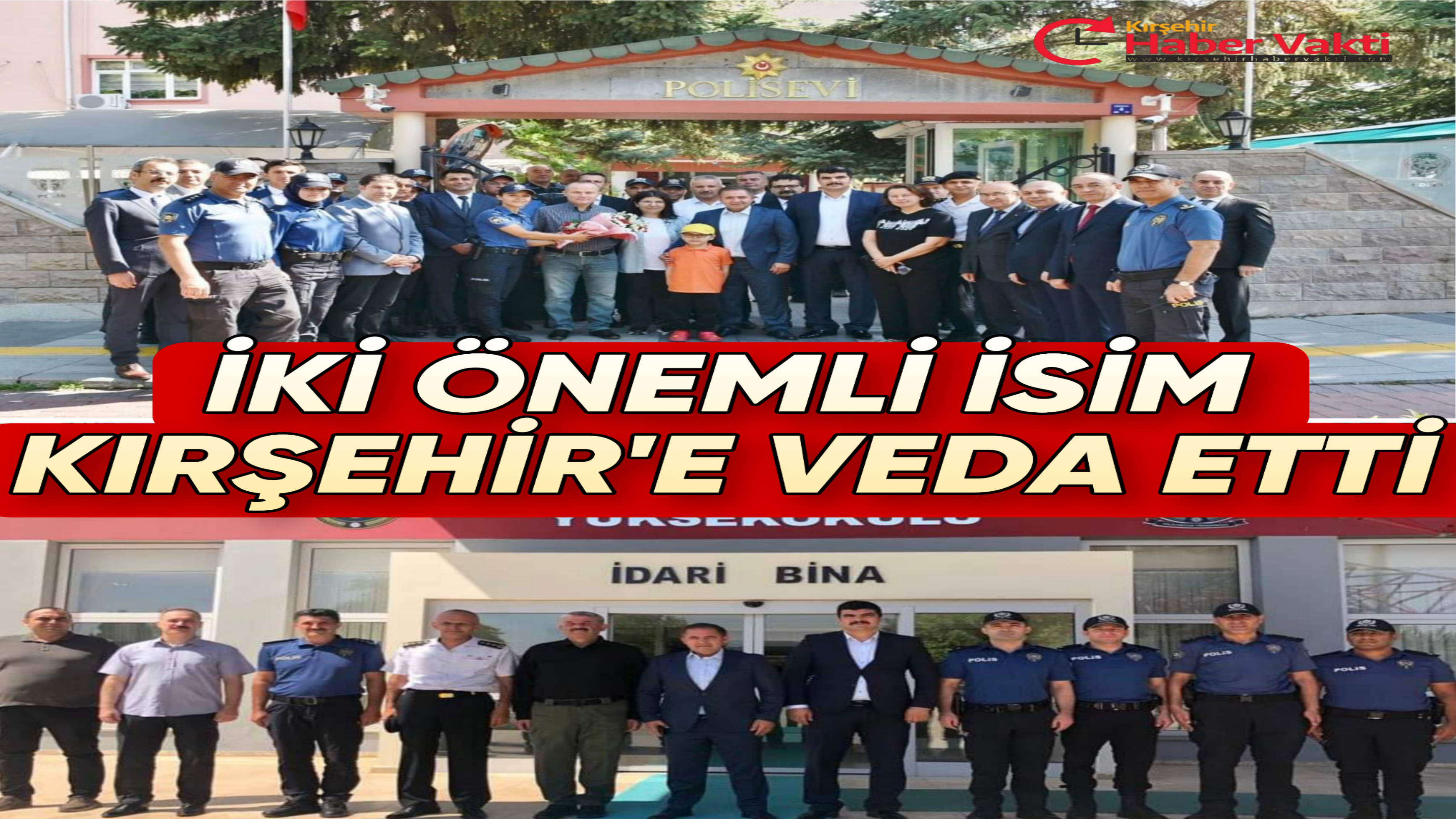 Kırşehir Emniyet Müdürü Murat Türesin ve Kırşehir Polis Meslek Yüksekokulu