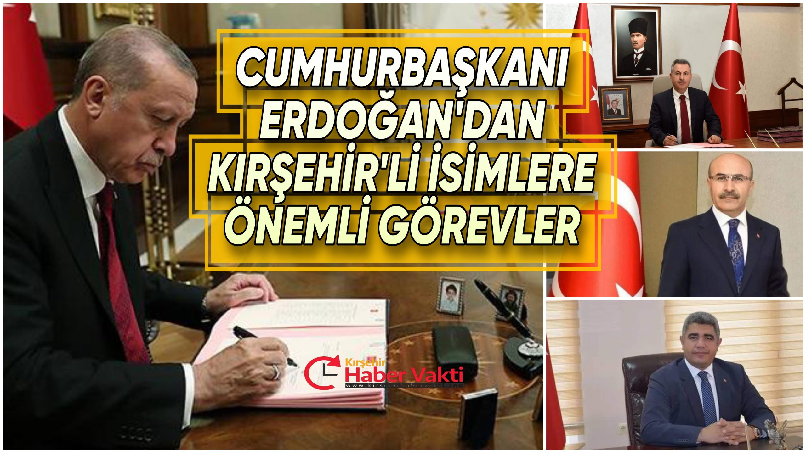 KIRŞEHİR’Lİ İSİMLER ÖNEMLİ İLLERE VALİ OLARAK ATANDI
