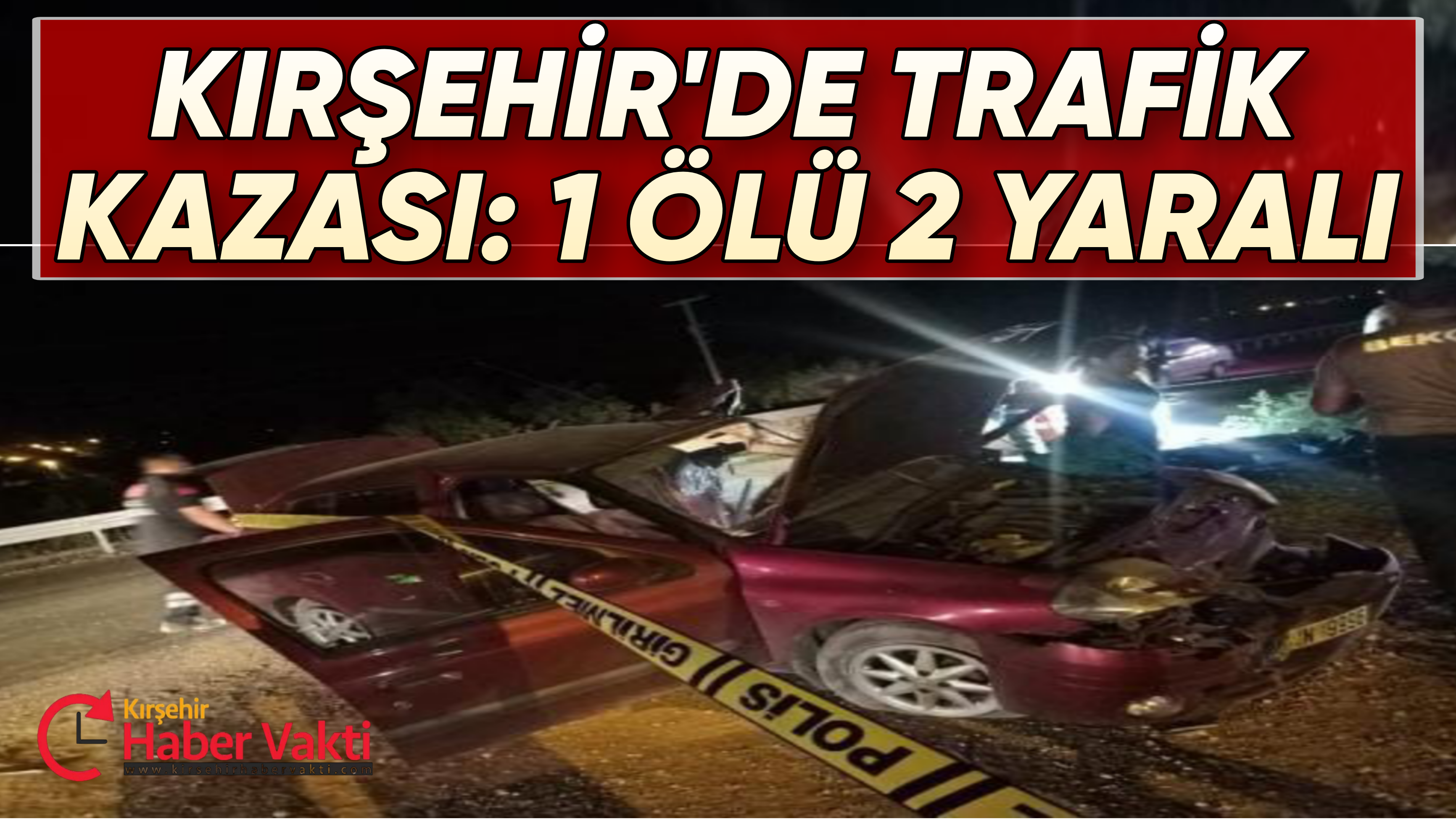 KAMYON İLE OTOMOBİL ÇARPIŞTI: 1 ÖLÜ 3 YARALI