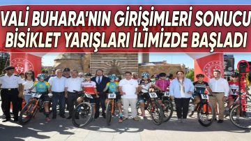 KIRŞEHİR’DE OLİMPİK DAĞ BİSİKLETİ YARIŞLARI BAŞLADI