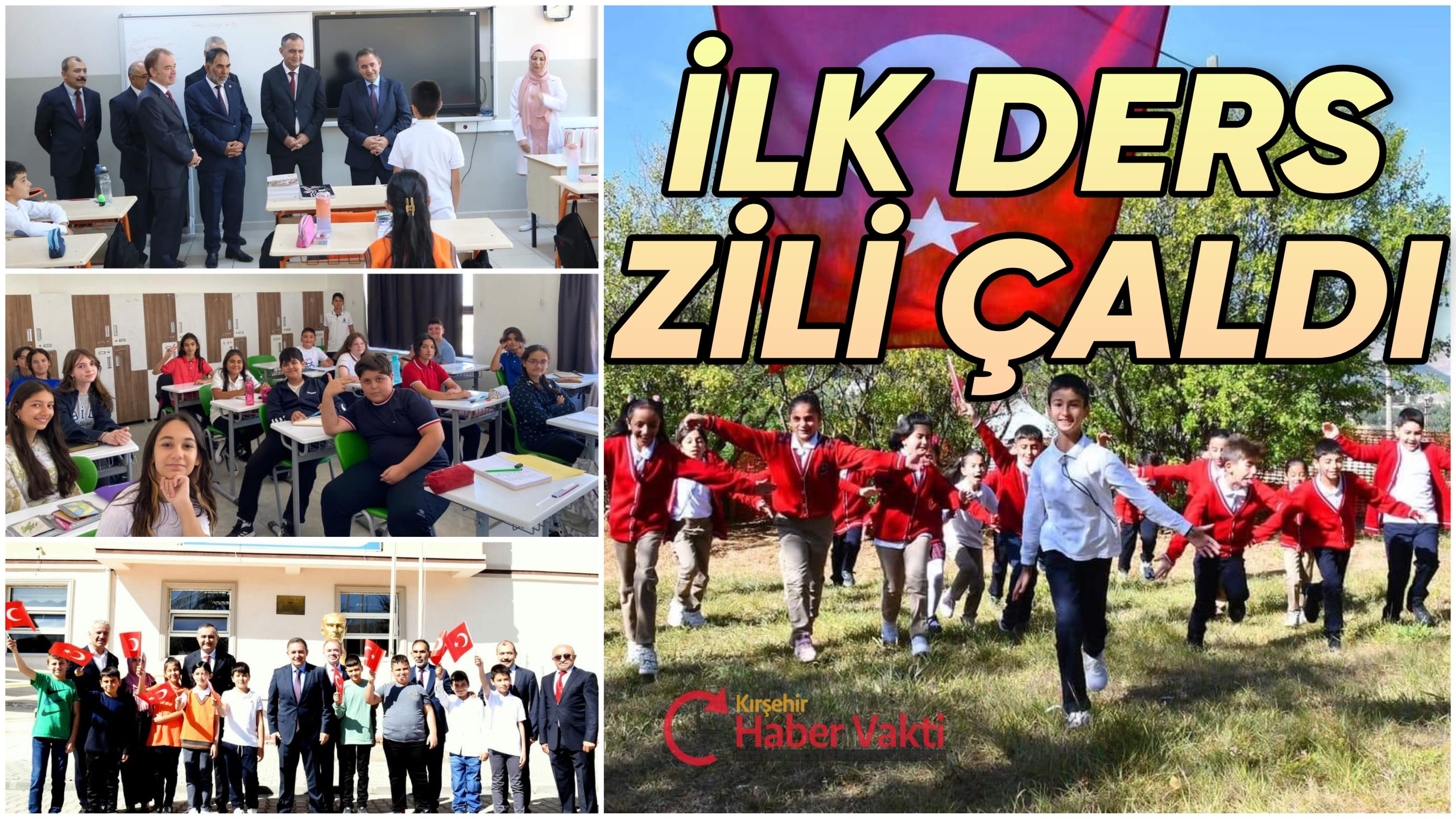 KIRŞEHİR’DE 43 BİN ÖĞRENCİ DERS BAŞI YAPTI