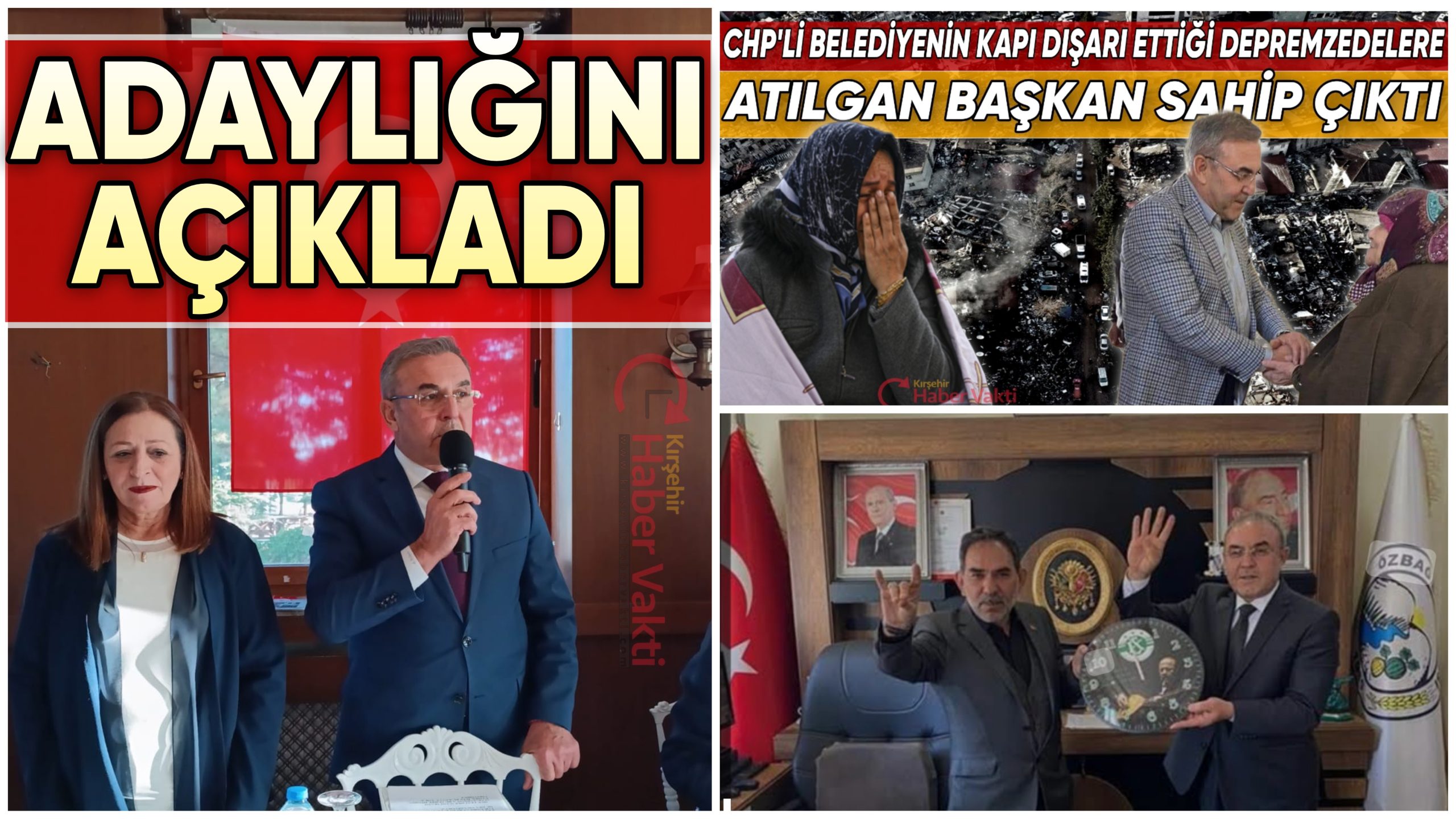 MUCUR BELEDİYE BAŞKANI ATILGAN YILMAZ KIRŞEHİR BELEDİYE BAŞKANLIĞINA ADAYLIĞINI AÇIKLADI
