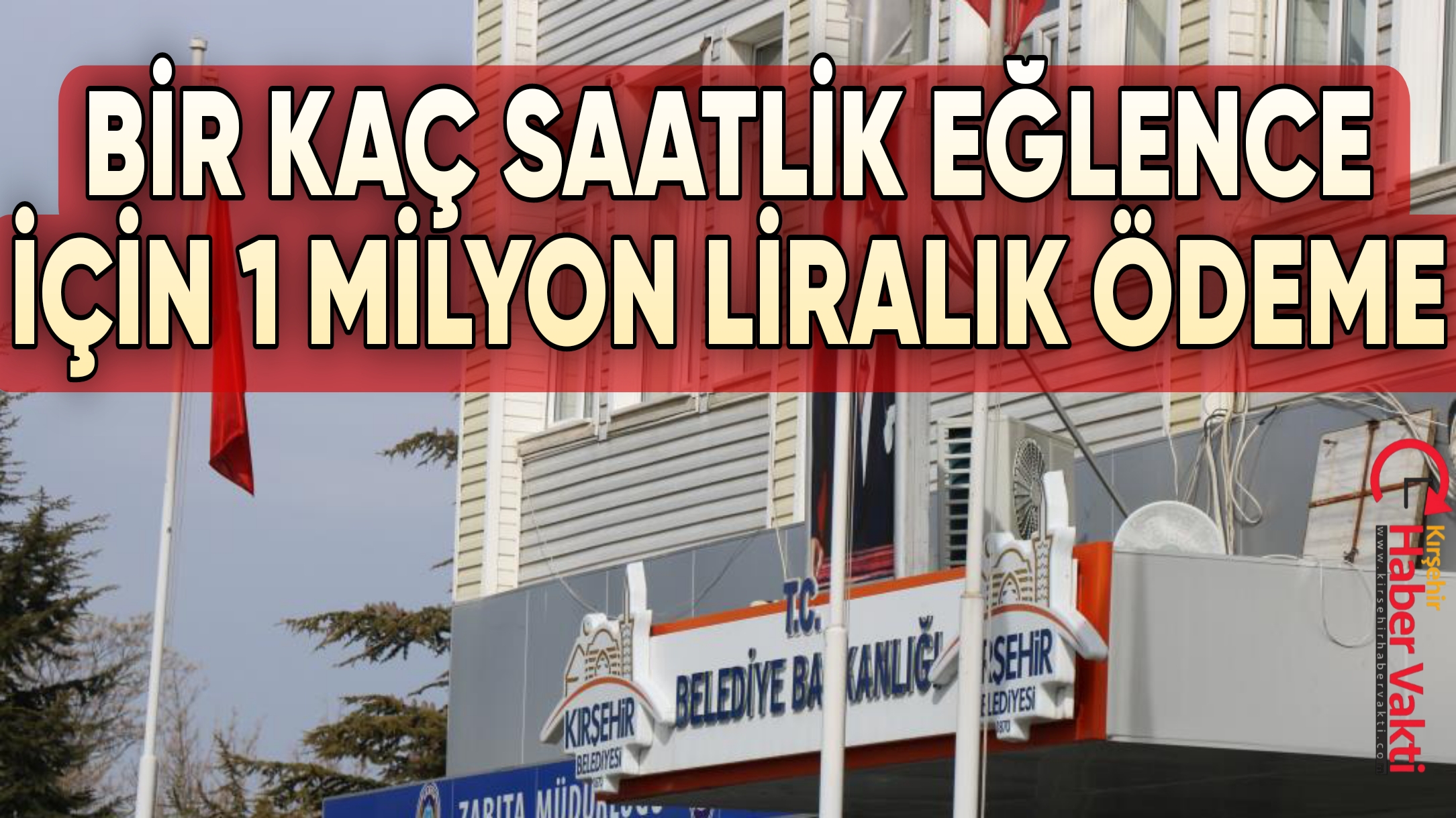 KIRŞEHİR BELEDİYESİ,YAKLAŞIK 1 MİLYON LİRALIK SAHNE KURUYOR